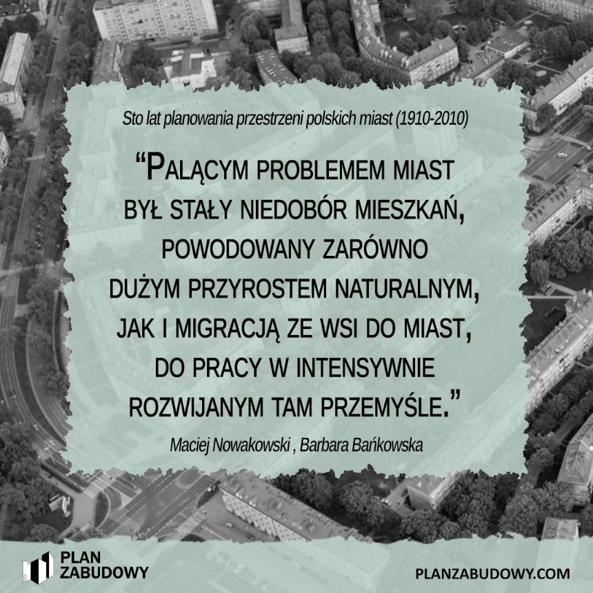 PLAN ZABUDOWY - książka - Sto-lat-planowania-przestrzeni-polskich-miast-1910-2010 - cytat nr 6