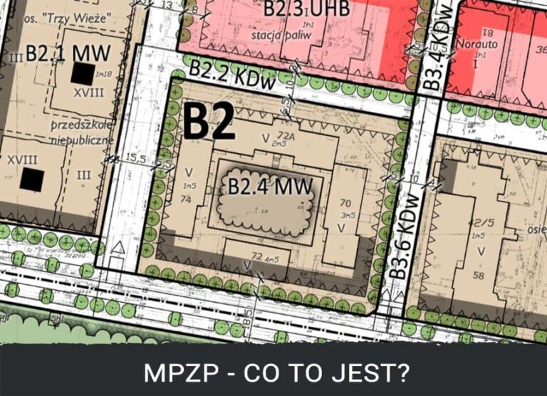 PLAN ZABUDOWY - MPZP - CO TO JEST? FRAGMENT MPZP REJONU UL. OSTROBRAMSKIEJ CZĘŚĆ II (WARSZAWA)