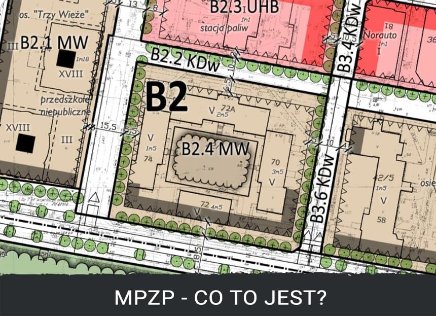 PLAN ZABUDOWY - MPZP - CO TO JEST? FRAGMENT MPZP REJONU UL. OSTROBRAMSKIEJ CZĘŚĆ II (WARSZAWA)