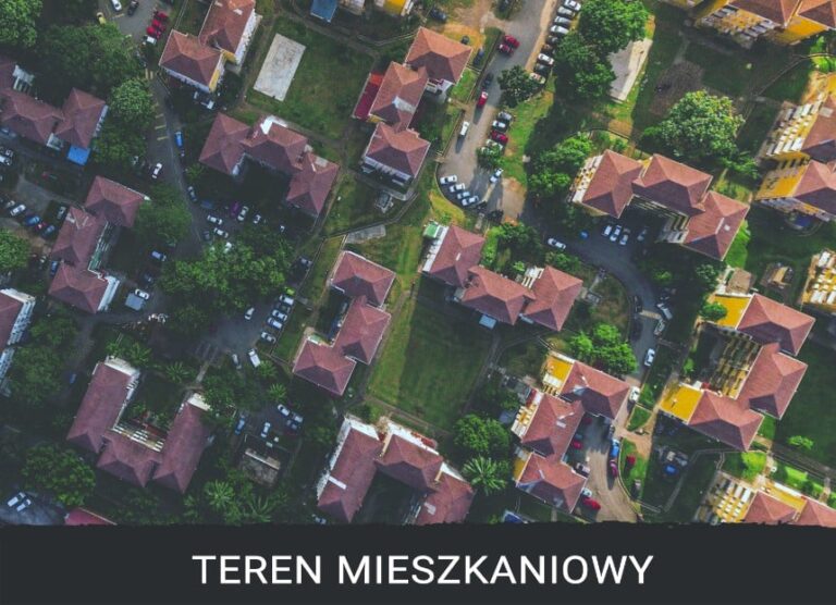 PLAN ZABUDOWY - TEREN ZABUDOWY MIESZKANIOWEJ